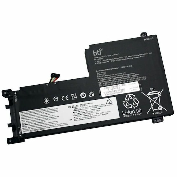 Battery Technology BTI 3-CELL 11.1V LI-ION NOTEBOOK BATTERY FOR LENOVO IDEAPAD 5-15IIL L19C3PF4-BTI - main