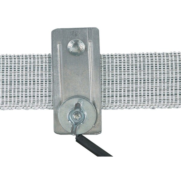 Dare Products Up to 1-1/2'' Metal Electric Fence Tape Connector, 2PK 2743 - main