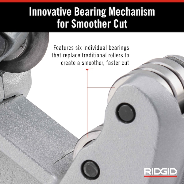 ごろー Ridgid Quick Acting Tubing Cutter, 6-1/4 In. L 29963 | Zoro