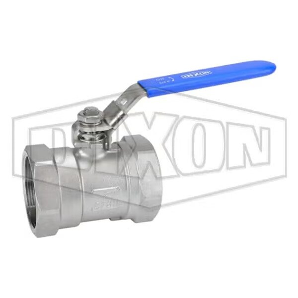 Dixon Ball Valve, 2 in Nominal, FNPT End Style, 316 SSss Steel Body, Reduced Port, RPTFE Softgoods SSLBV200SP - main
