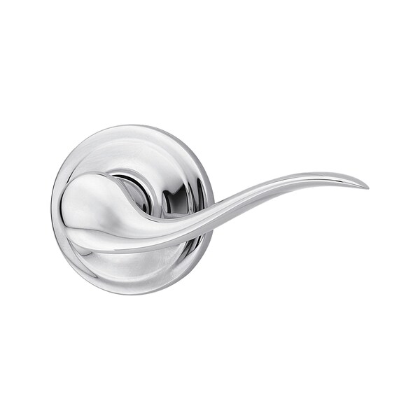 Kwikset Left Hand Tustin Lever Signature Series Interior Single Cylinder Handleset Trim, Bright Chrome Finish 966TNLLH-26.UNIV - main