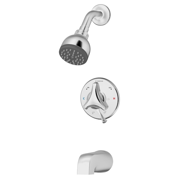 Symmons Origins Single Handle Single Spray Tub and Shower Faucet Trim Kit (Valve Included) S9602PRP - main
