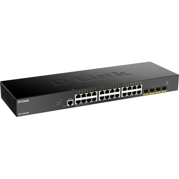 D-Link DGS-1250 Series Smart Managed 28-Port Gigabit Switch including 4 10G SFP+ Ports DGS-1250-28X-6KV - main