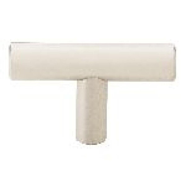 Patioplus 2 in. Brass Bar Cabinet Knob, Satin Nickel PA2005085 - main