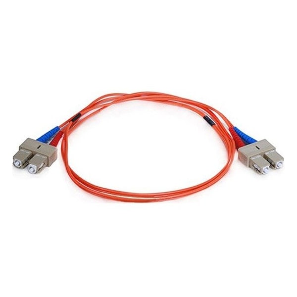 Monoprice Fiber Optic Patch Cord, SC/SC, 1m, Multi 2611 - main