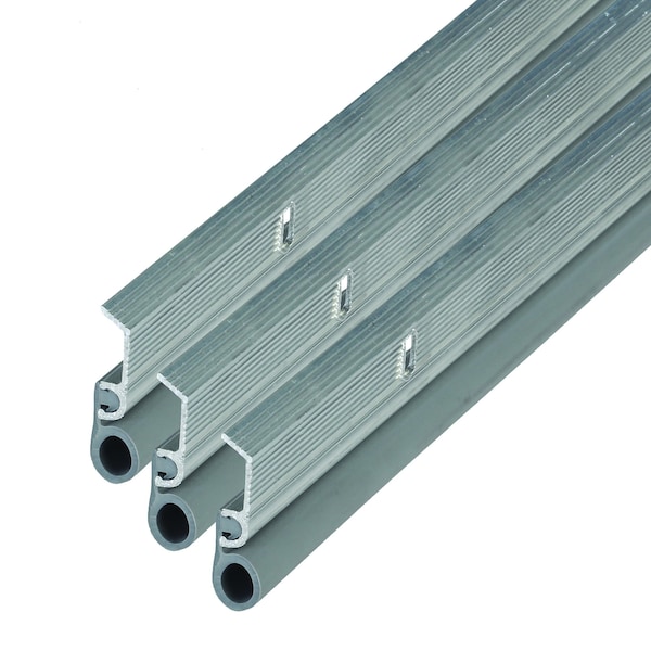 M-D Building Products Silver Aluminum and Vinyl Screw-on Top and Sides Door Seal Kit 01073 - main