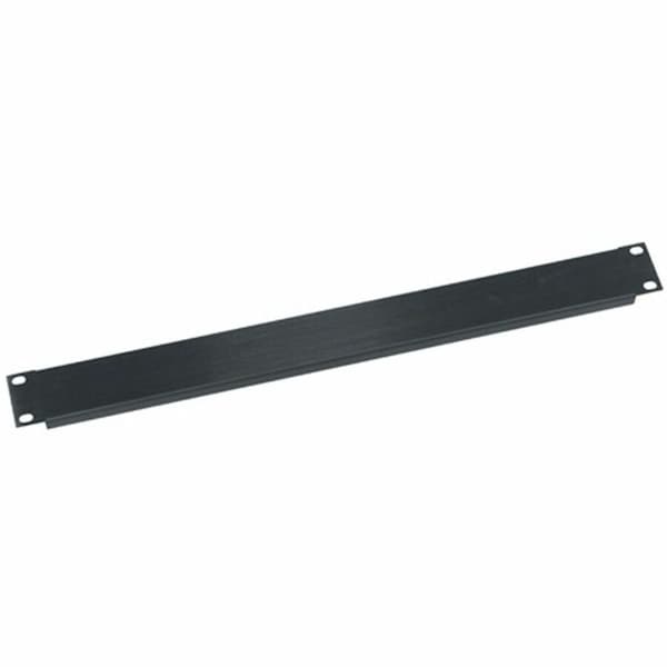 Mid Atlantic Legrand Av Middle Atlantic 1RU Flanged Aluminum Rack Blank Panel - 12 - 1.8" Height x 19" Width PBL1 - main