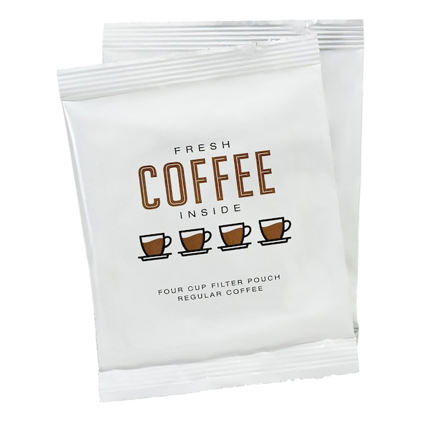 Diplomat Coffee Reg Coffee Fresh Coffee Inside 4 Cup 200cs, 200PK C-CF-FC-4R - main