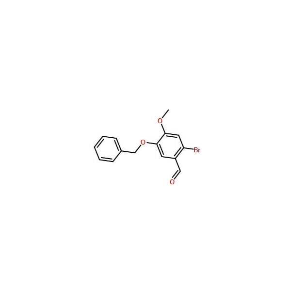 Ak Scientific 2-Bromo-4-methoxy-5-benzyloxybenzaldehyde (1g), CAS 6451-86-1 Q464-1g - main