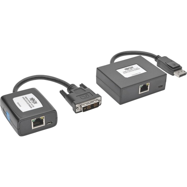 Tripp Lite DISPLAYPORT DVI OVER CAT5/6 ACTIVE EXTENDER TRANSMITTER RECEIVER B150-1A1-DVI - main