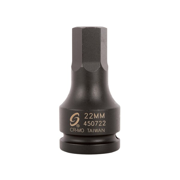 Sunex 3/4 in Drive 22Mm Hex Driver Impact Socket 450722 - main