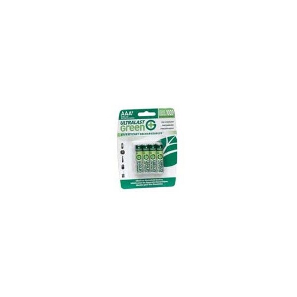 Ultralast Battery 1.2 Volt Nickel Metal Hydride Ultralast Everyday AAA 8 Pack ULGED8AAA - main