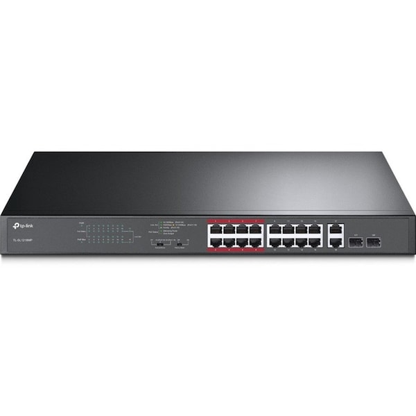Tp-Link TL-SL1218MP - 16 Port 10/100Mbps Fast Ethernet PoE Switch TL-SL1218MP - main