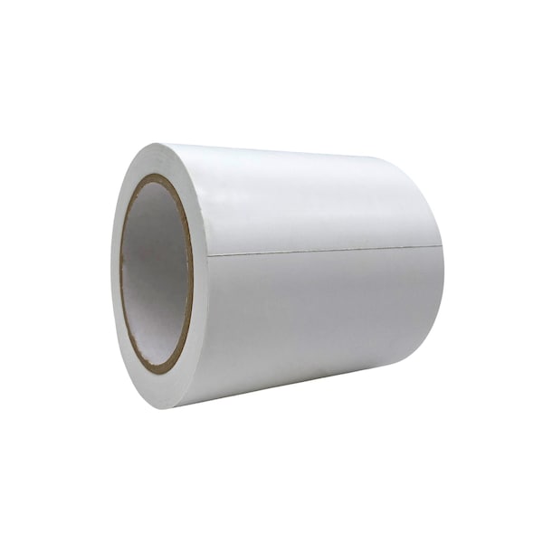 Wod Tape Floor Marking Tape, PVC, White, 5 inch W., 36 yards L., 5 mil Thickness, 8 PK WOD VTC365-05000-8-36-WHI - main