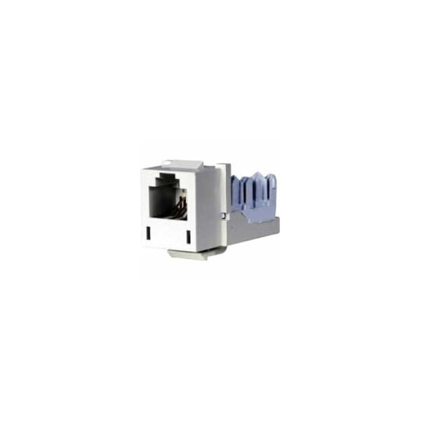 Hubbell Premise Wiring Hubbell Xcelerator Network Connector - 1 Pack - 1 x 110-punchdown Network - Off White HXJUOW - main