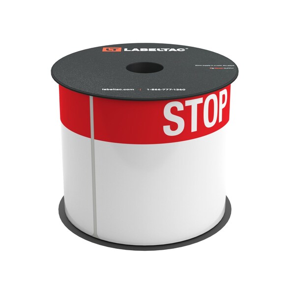 Labeltac LabelTac 4 and Pro Model Die-Cut inStopin Header Supply 4in x 6in, 200 labels per roll LT46STOP - main