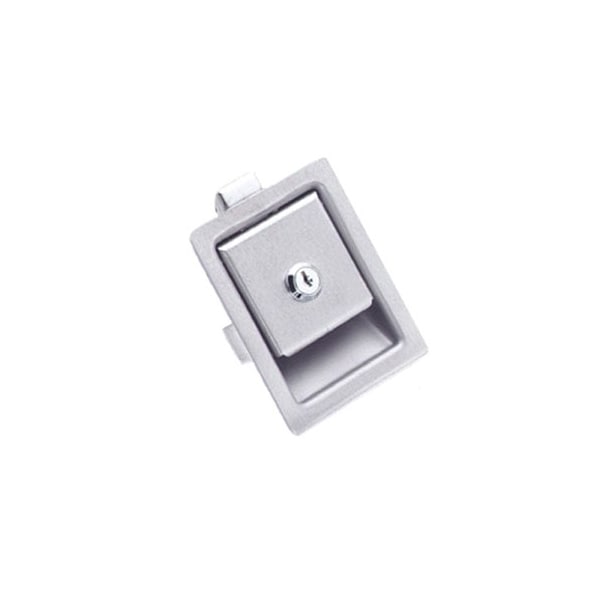 Southco Push To Close Latch, Large Size, Locking, 11.9mm .47 in Grip, Stainless Steel, Brushed Finish 64-10-302-50 - main