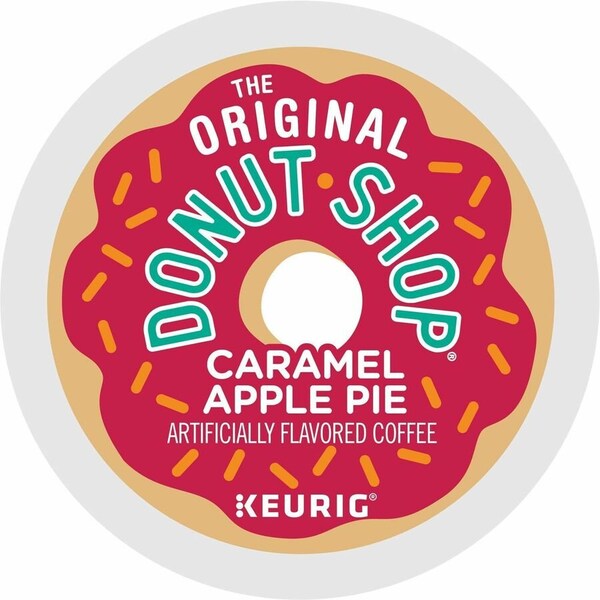 The Original Donut Shop K-Cup Caramel Apple Pie Coffee, Compatible with Keurig Brewer, Light, K-Cup, Caramel Apple Pie, 4PK 5000355500 - main