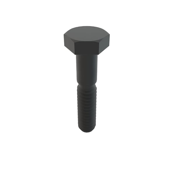 Zoro Select Not Graded, 1/4"-20 Hex Head Cap Screw, Black Oxide Stainless Steel, 1-1/4 in L, 100 PK 31-BLH-25C-125 - main