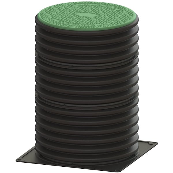 Aero-Stream Riser kit - 23.5in Dia. X 44in Tall AS-R44 - main