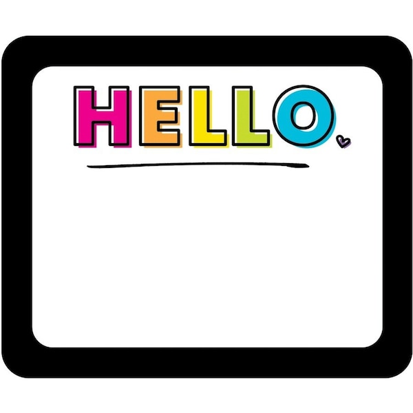 Carson Dellosa Kind Vibes Name Tags, 240PK 150080 - main