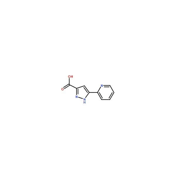 Ak Scientific 5-Pyridin-2-yl-1H-pyrazole-3-carboxylic acid (5g), CAS 374064-02-5 V0032-5g - main