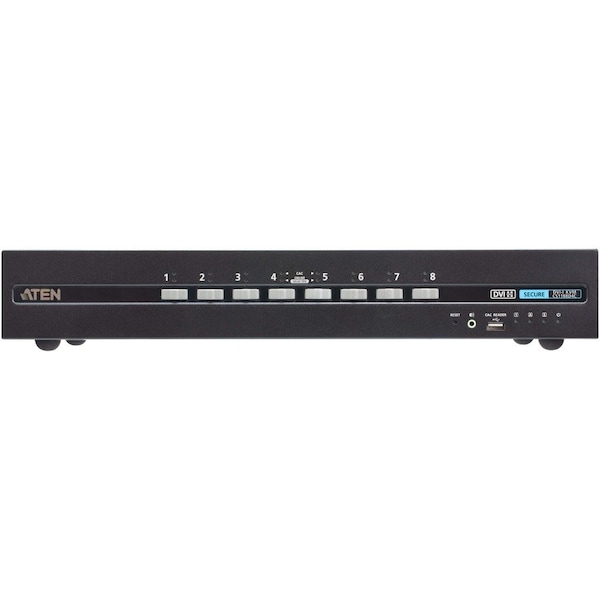 Aten 8-Port USB DVI Secure KVM Switch with CAC (PSD PP v4.0 Compliant) CS1188D4C - main