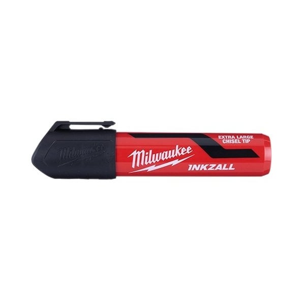 Milwaukee Tool Ink Industrial Marker, Black, Chisel 48-22-3260 - main