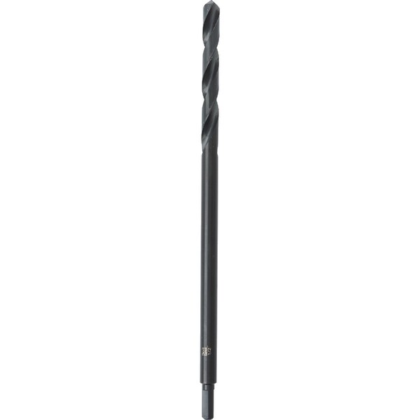Do It Best 1/2'' x 12'' Black Oxide Extended Length Drill Bit QJDIB-BODB-049 - main