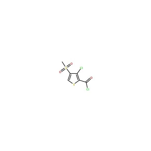 Ak Scientific 3-Chloro-4-(methylsulfonyl)thiophene-2-carbonyl chloride (100mg), CAS 175201-87-3 Y7921-100mg - main
