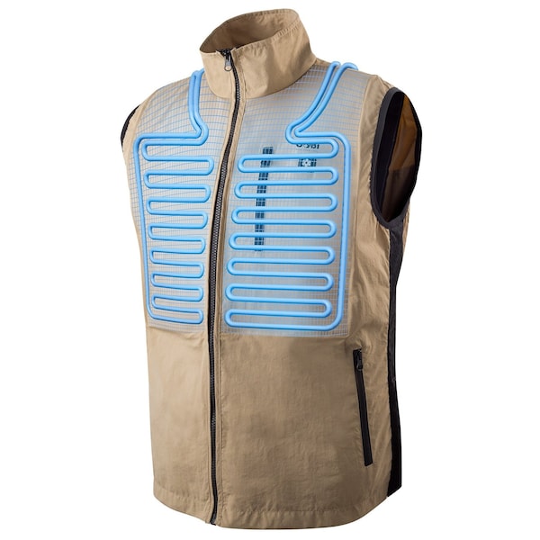 Gobi Canyon Men's Cooling Vest - Sand/Onyx / S CN-SD-ON-S - main