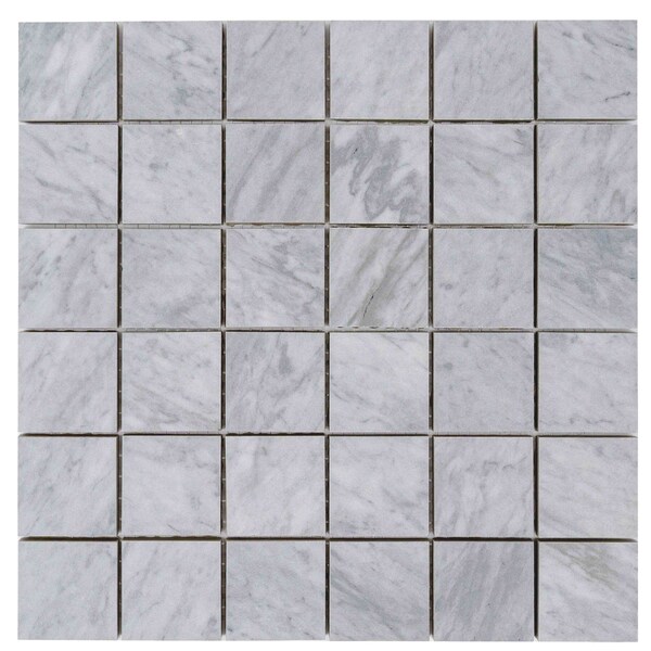Apollo Tile Regalia 12x12 in. Smoke Blue Matte Gres Porcelain Uniform Square Mosaic Tile (5.82 sq ft/case) 6PK APVEL88BLUMOS22 - main