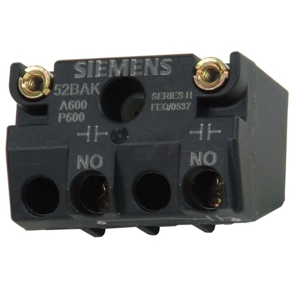 Siemens Actuator/Indicator Component Contact Block with 1 Contact Element Screw Terminal 52BAK - main