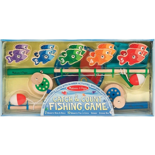Melissa & Doug Catch + Count Fishing Game 5149 - main