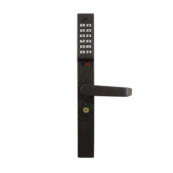 Gourmetgalley Trilogy Narrow Stile Digital Lever Lock, Oil Rubbed Bronze Finish GO3862065 - main
