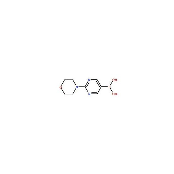 Ak Scientific 2-(Morpholine-4-yl)pyrimidine-5-boronic acid (5g), CAS 870521-33-8 X1399-5g - main