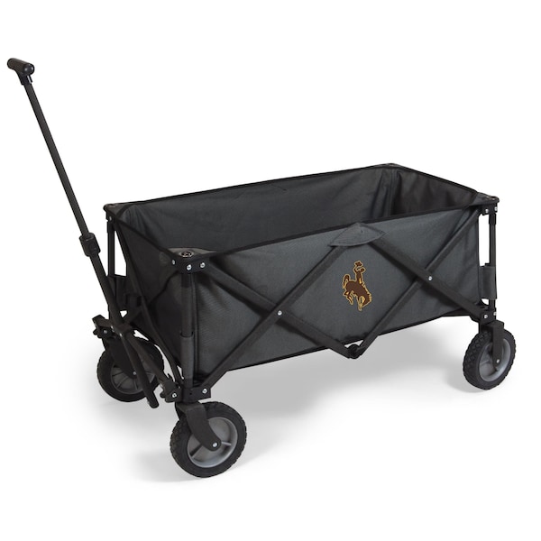 Picnic Time Family Of Brands NCAA Wyoming Cowboys Adventure Wagon Folding Wagon - Wagon Cart 739-00-679-694-0 - main