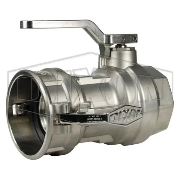 Dixon Bayloc Type-C Cam & Groove Coupler with FFPM and PTFE Seal, 4 x 3 in Nominal, Stainless Steel DBC76-300 - main