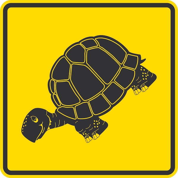 Lyle Tortoise Symbol, 30x30, Diamond Grade, Yellow G-15118-DG_30x30 - main