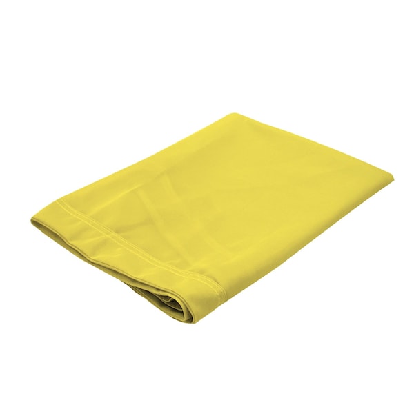 Showdown Displays 10.5 Ft Solid-Color Value Blade Sail Sign (Single-Sided With Spike Base) - Fm Yellow 191550-FMYE - main