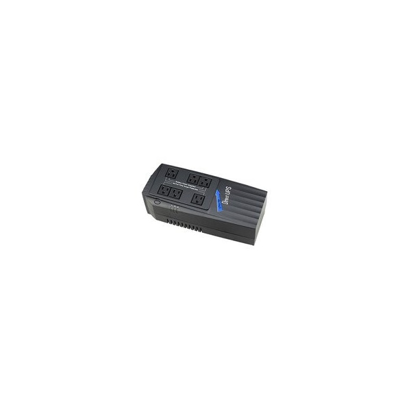 Cable Wholesale XP 600 Surge Strip UPS, Black, 600 VA (Volt Amps), Uninterrupted Power Supply 91W1-20600 - main