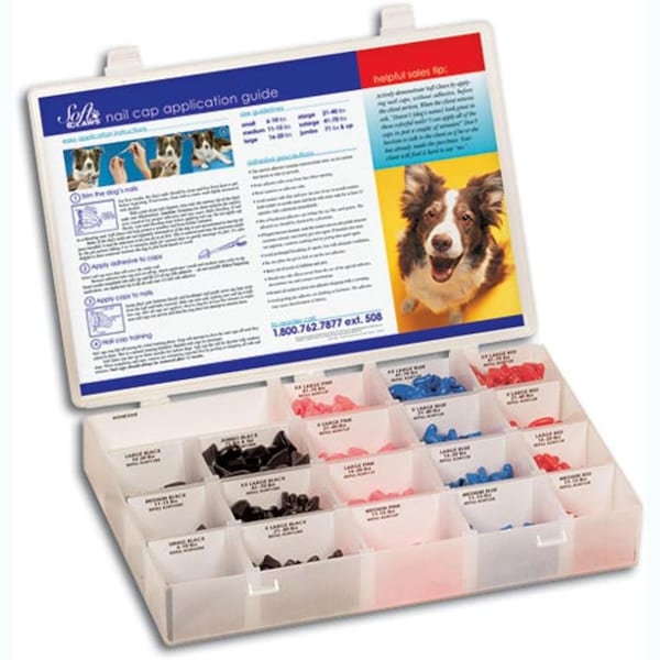 Smart Practice Soft Claws Canine Color Groomers Starter Kit, 720PK 24930 - main
