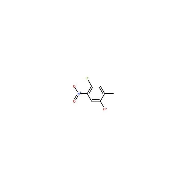 Ak Scientific 1-Bromo-4-fluoro-2-methyl-5-nitrobenzene (1g), CAS 170098-98-3 X8161-1g - main