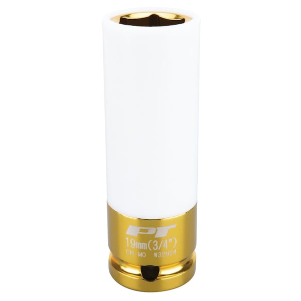 Performance Tool 1/2 Dr. Lock Nut Socket 2-1/2 in., Axle Socket, Carbon Steel, Thin Wall W83243 - main