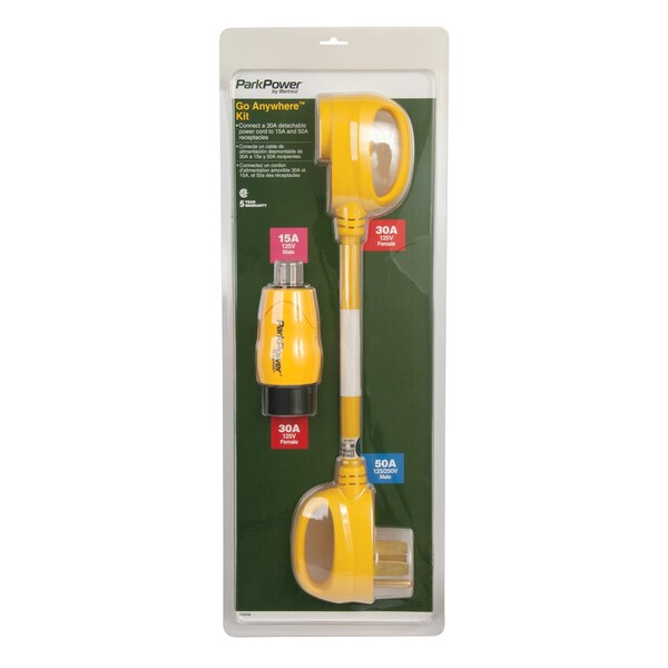 Marinco Used For Connecting 15 Amps And 50 Amps Pedestal Inlets To 30 Amp Standard Power Outlet 30GOA - main