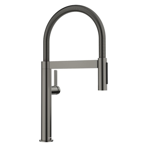 Blanco culina Mini Pull-Down 1.5 GPM, Satin Dark Steel 527482 - main