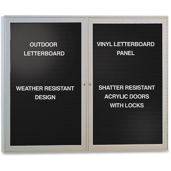 Ghent Message Center 36"H x 48"W PA23648BX-BK - main