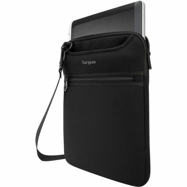 VERTICAL SLIPCASE WITH HIDEAWAY HANDLES FOR NOTEBOOK BLACK 14IN