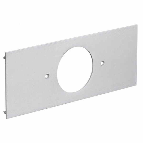 Hubbell Wiring Device-Kellems Metal Raceway, Aluminum Series, Device Plate, HBLALU3800/HBLALU4800 Series, 1-Gang, 2.13" Opening, Anodized HBLALUJ - main