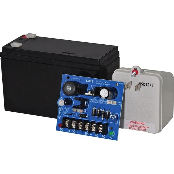 Altronix Power Supply, W/Battery and Transformer SMP312CX - main